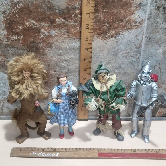 The Wizard of Oz Collection Dorothy Cowardly Lion Scarecrow Tin Man 1998 - Picture 6 of 12